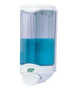 Distributeur de savon blanc 24,5x11x9,9 cm Jvd