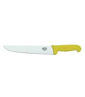 Couteau de boucher 31 cm inox plastique unie Fibrox Victorinox