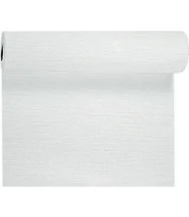 Rouleau tête à tête blanc non tissé 0,4x24 m Evolin Duni