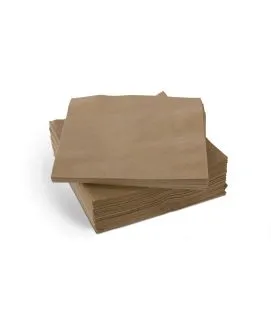 Serviette beige ouate de cellulose 39x39 cm Tork (150 pièces)