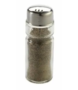 Salière / poivrière transparent Ø 3 cm 9 cm Eco Essentials Collection