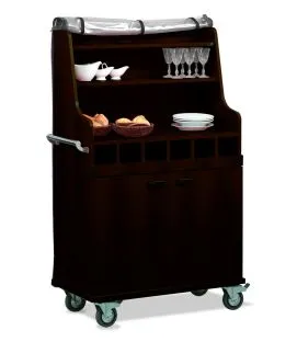 Vaisselier marron bois Rocam