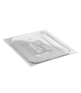 Couvercle pour bac GN 1/6 avec poignée copolyester Camview Cambro