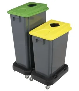 Couvercle plastique vert Tri Selectif Probbax