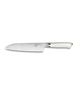 Couteau santoku 18 cm acier plastique unie Damas 67 Deglon