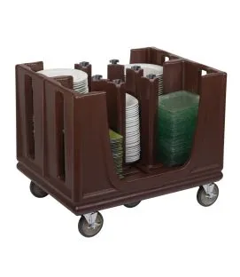 Chariot porte-assiettes plastique 480 assiettes maximum Cambro