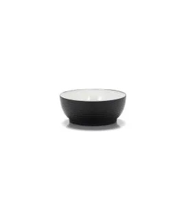 Bol rond noir mélamine 76 cl Ø 15 cm Wave Platex