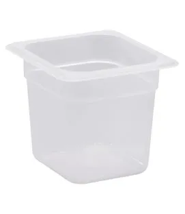 Bac GN 1/6 polypropylène (pp) P15 cm 2,2 L Cambro