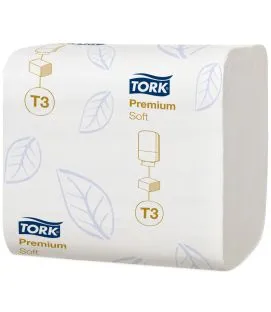 Papier toilette blanc ouate de cellulose Tork (30 pièces)