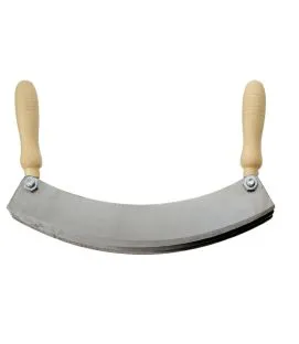 Hachoir-berceuse acier 33 cm acier plastique Au Nain