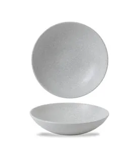 Assiette coupe creuse rond blanc porcelaine vitrifiée Ø 18,2 cm Evo Origins Dudson