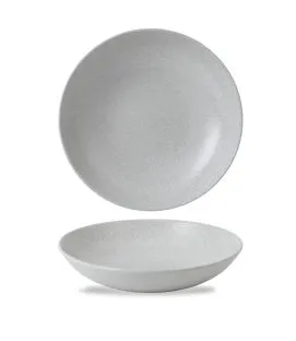 Assiette coupe creuse rond blanc porcelaine vitrifiée Ø 24,8 cm Evo Origins Dudson