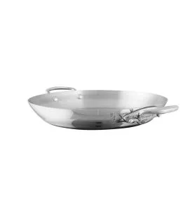 Plat rond inox Ø 20 cm 4 cm 1 L M'cook Mauviel