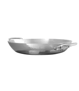 Plat rond inox Ø 20 cm 4 cm 1 L M'elite Mauviel