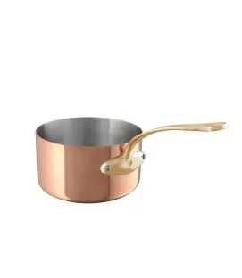 Casserole cuivre inox Ø 12 dm 7 cm 0,7 L M'200 B Mauviel