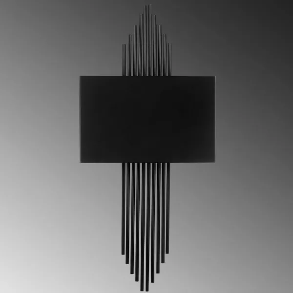 Opviq Wall Lamp | Metal Body | 75x10x22 cm | E27 40W | Black
