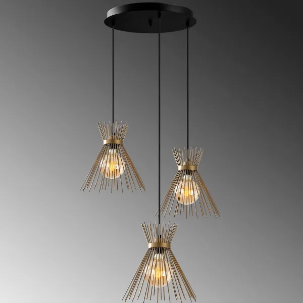 Kirpi Lustre | CORPS EN MÉTAL | Doré