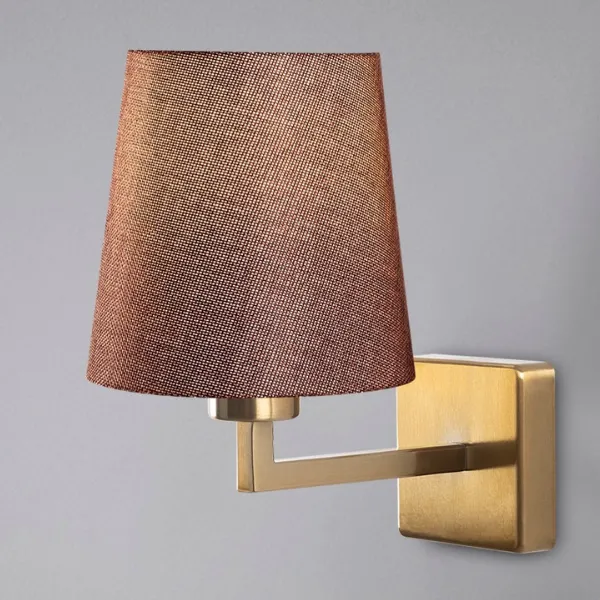 Profil Applique | Corps en fer | Doré, marron