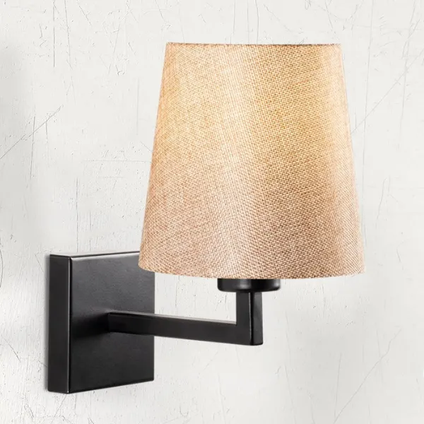 Profil Applique | Corps en fer | Noir, crème