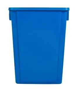 Collecteur tri sélectif plastique 60 L bleu Probbax