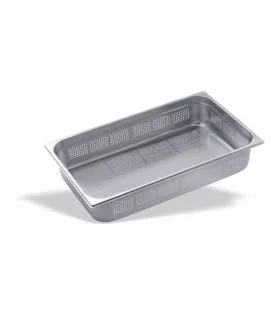 Bac perforé GN 1/1 inox 18/10 P10 cm Pujadas