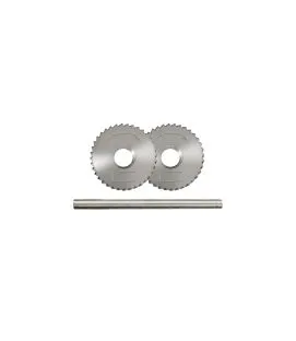 Lot de 2 molettes pour ouvre-boîtes manuel OX5P55/OX5V55 acier L.tellier