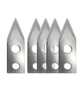 Lot de 5 lames réversibles pour ouvre-boîtes OEXTC et OE750 inox L.tellier