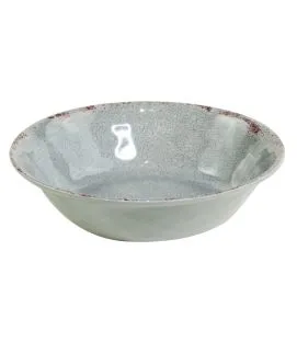 Bol à salade mélamine gris Ø 190 mm 50 mm 60 cl Casablanca Dalebrook