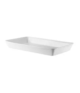 Plat GN 1/ porcelaine vitrifiée blanc 53x32,5x6,2 cm 6 L Counter Serve Churchill
