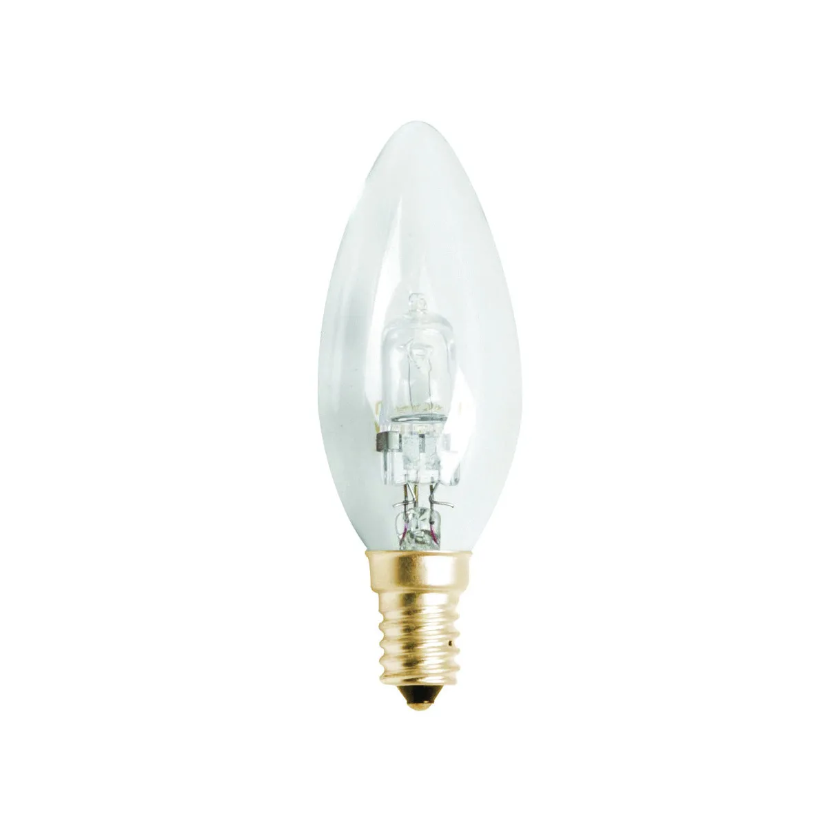 Ampoule Flamme lisse éco halogène 46W 240V E14 CL