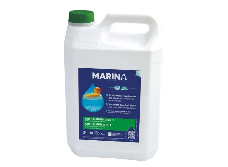 Anti-algues 2 en 1 liquide 3 L - Marina