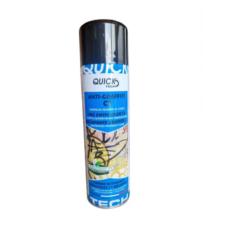 Anti-graffiti Bombe 500ml C2 - Surfaces peintes