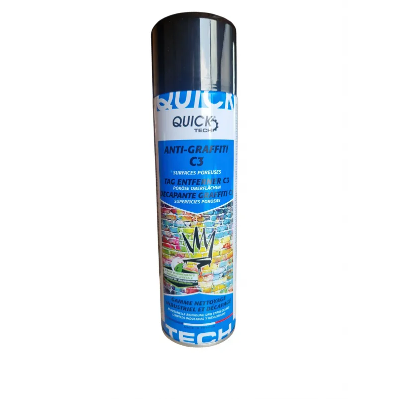 Anti-graffiti Bombe 500ml C3 - Surfaces béton