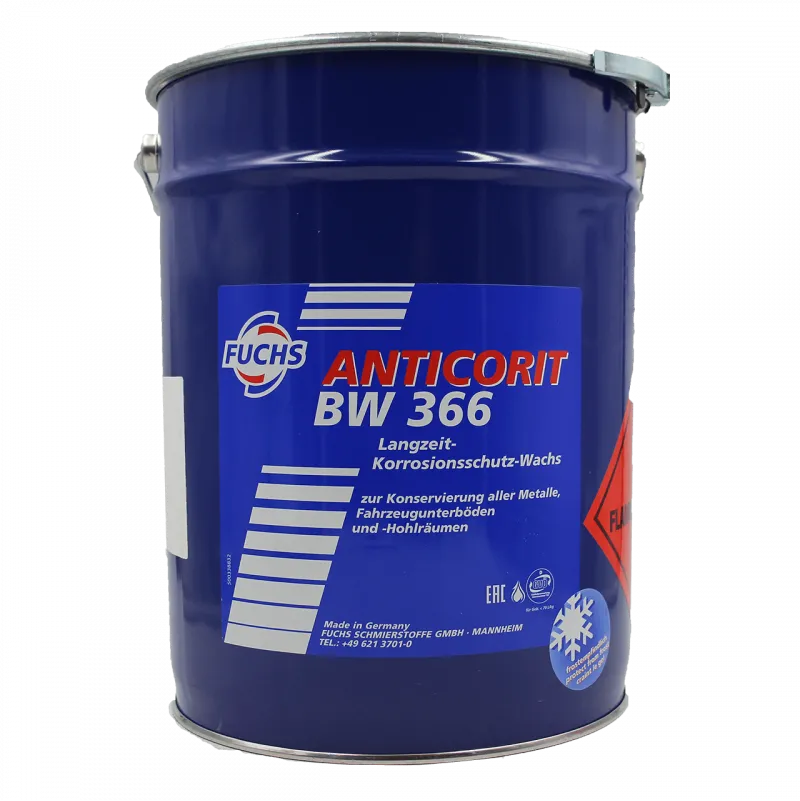 ANTICORIT BW 366 protection anticorrosion cireux, sur base solvant 8Kg