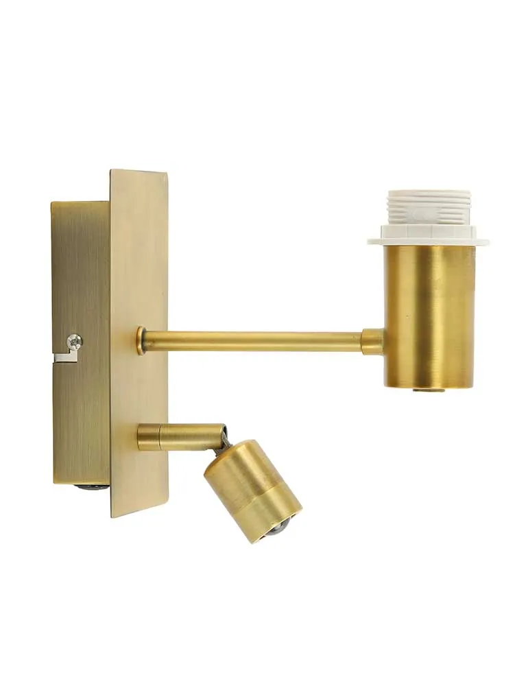 Applique murale chic Light & Living Montana bronze