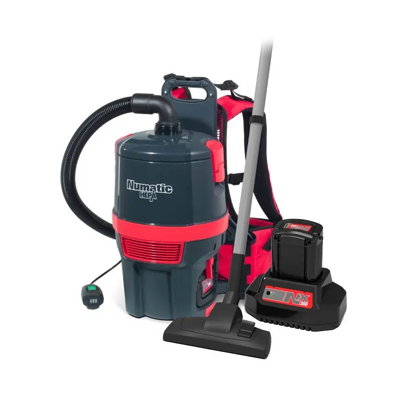 Aspirateur à batterie dorsal Numatic RSB150NX HEPA