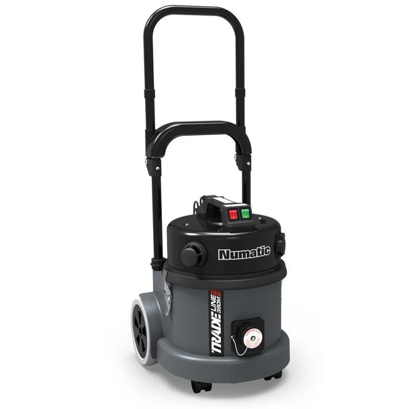 Aspirateur TEM390A NUMATIC classe M avec prise outillage automatique - équipé d'un filtre H13 - 18L