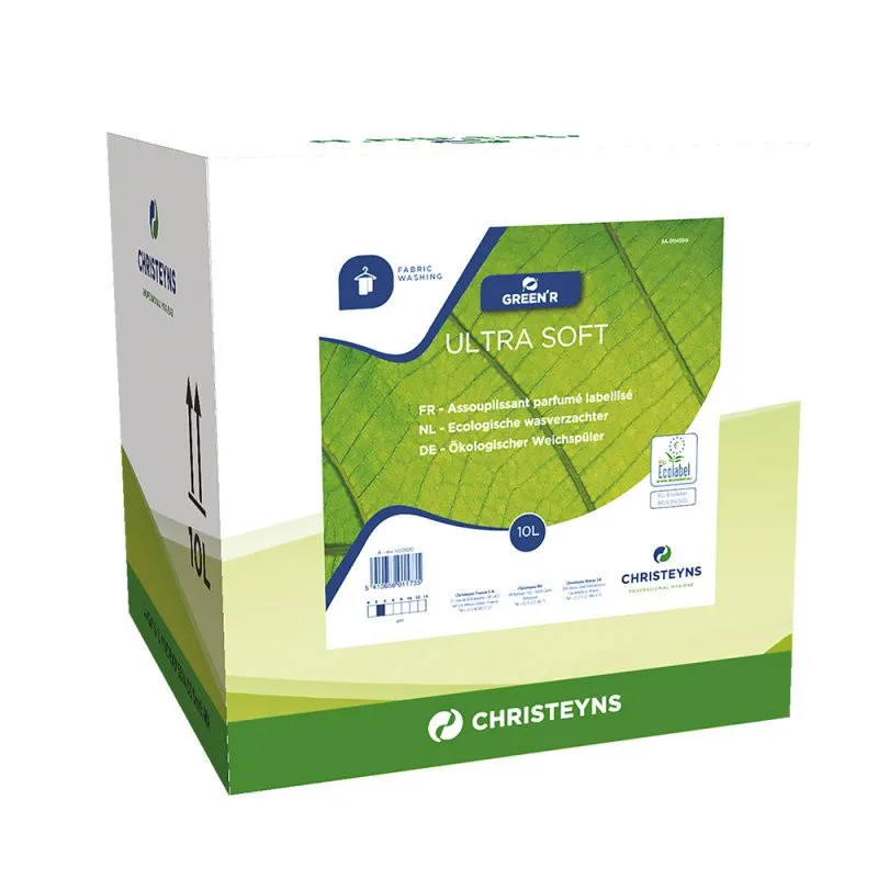 Assouplissant pour tous textiles GREEN R ULTRA SOFT Bag In Box 10L
