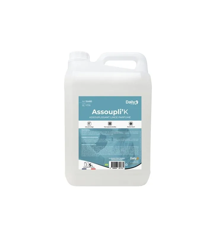 Assouplissant textile liquide - Bidon de 5L