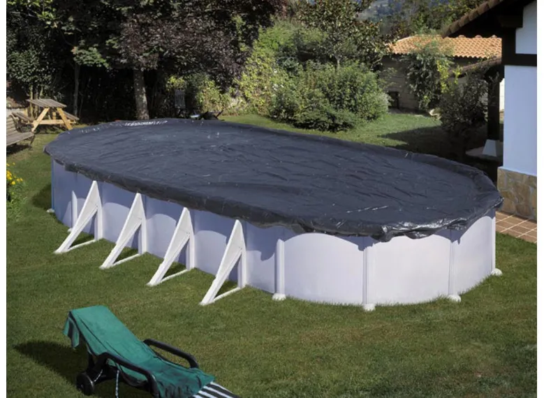 Bâche d'hivernage piscine acier ovale ou en huit - Gré