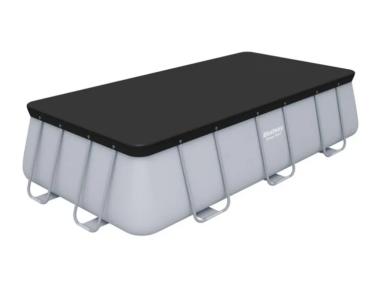 Bâche de protection 4 saisons pour piscine tubulaire rectangulaire - Bestway