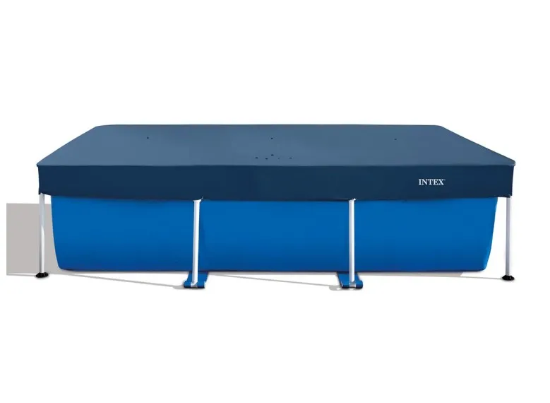 Bâche de protection pour piscine tubulaire rectangulaire 2,60 x 1,60 m - Intex