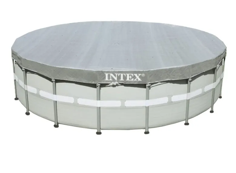 Bâche de protection Deluxe pour piscine tubulaire ronde Ø 4,88 m - Intex