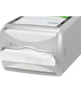 Distributeur de serviettes gris 21,7x32,7x16,4 cm N4 Tork