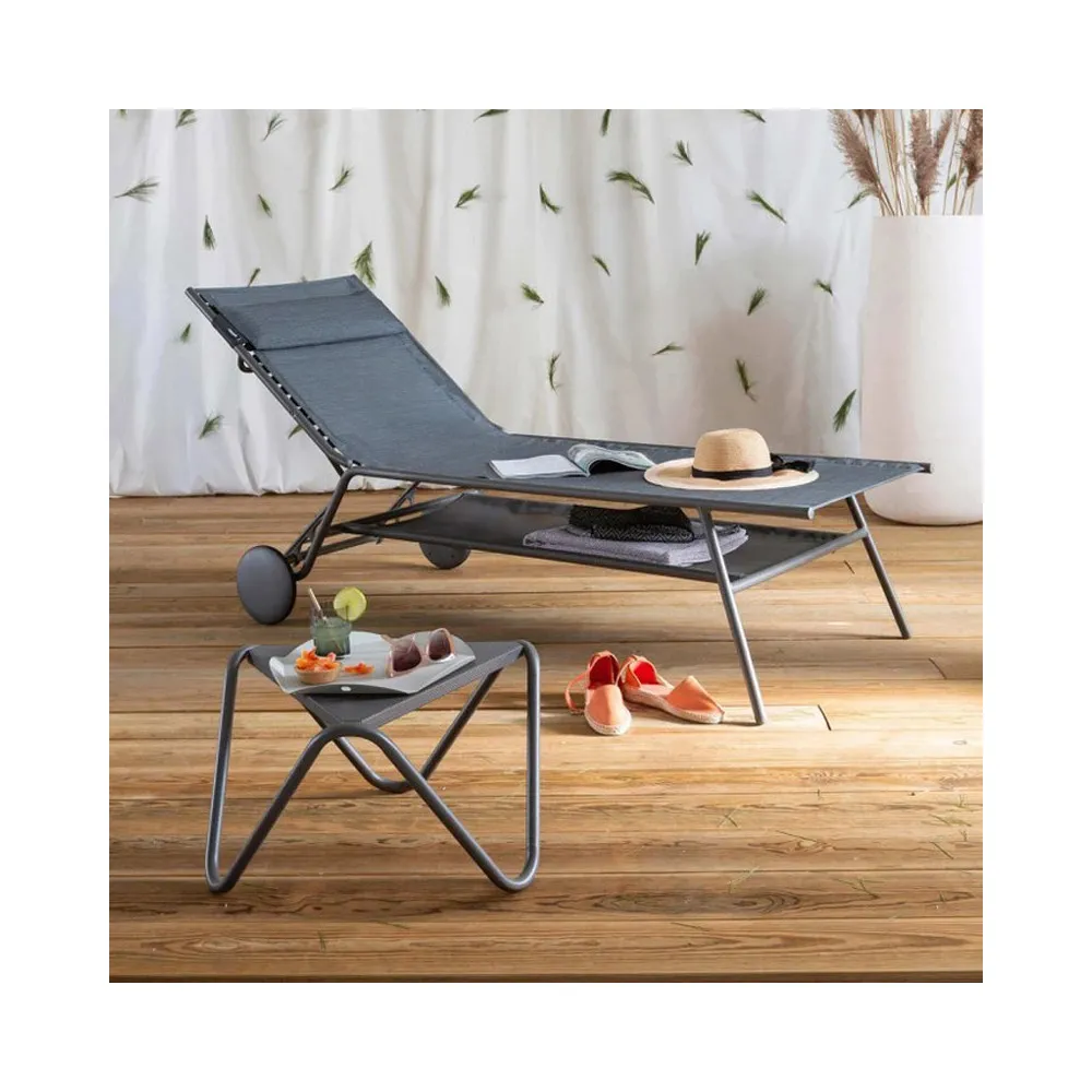 Bain de soleil Lafuma Mobilier Miami II haut - 4 coloris