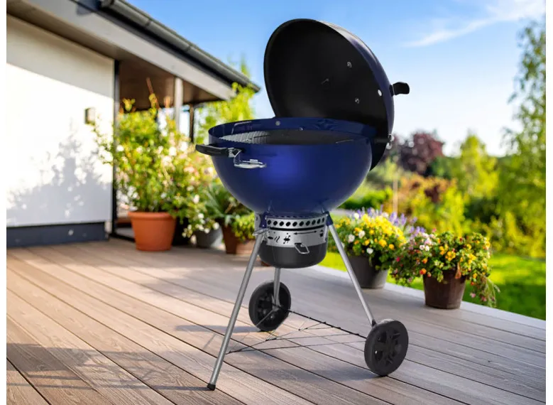 Barbecue à charbon Weber Master-Touch GBS C-5750 57 cm Deep Ocean Blue