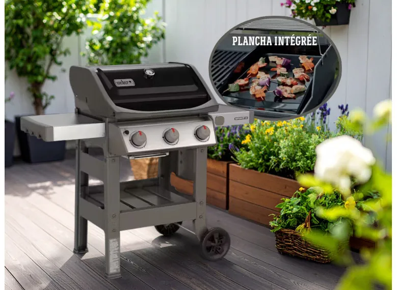 Barbecue gaz Weber Spirit II E-310 + plancha