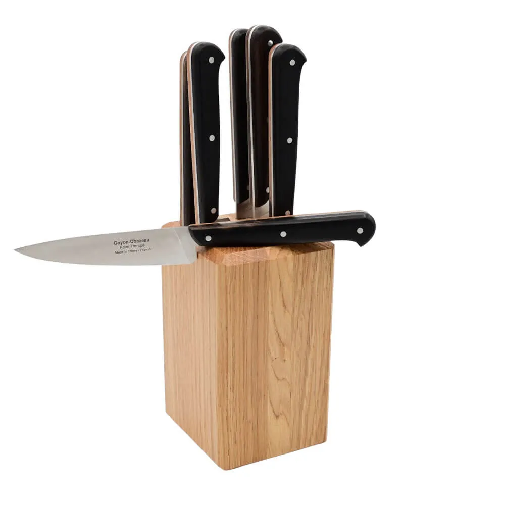 Set de 6 couteaux Le P'TIT TRADI Grenadille - GOYON-CHAZEAU