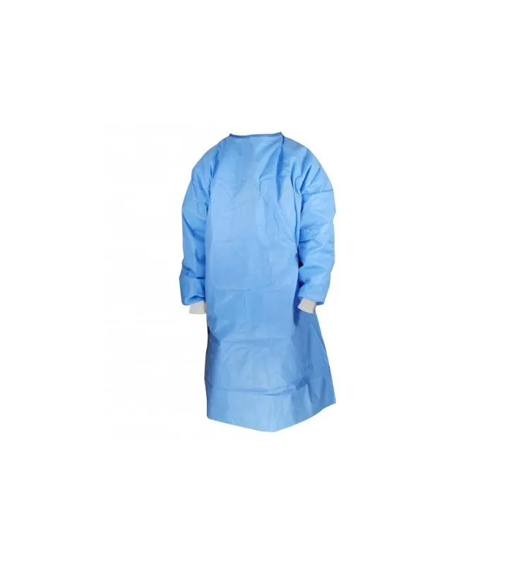 Blouse/surblouse lavable non tissé 40grs poignet bord cotes TU - ct de 80