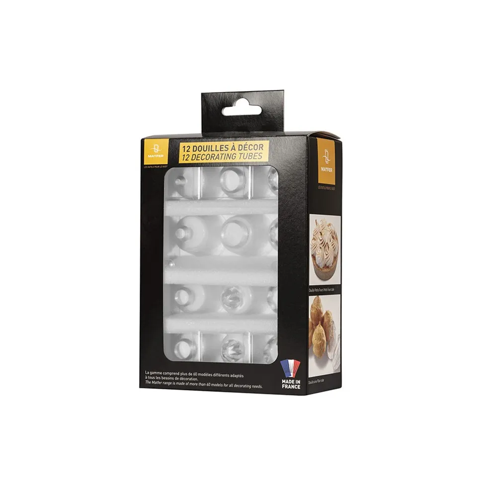 Boîte de 12 douilles MATFER copolyester interchangeables Spécial Export